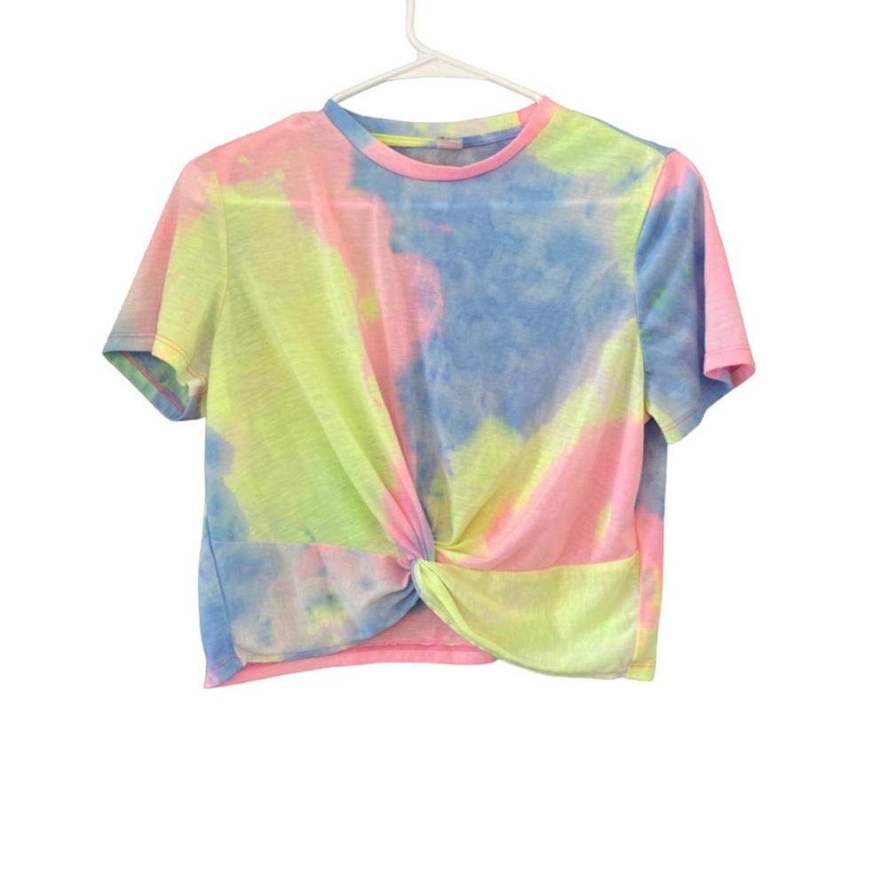 Tie-dye crop top | L